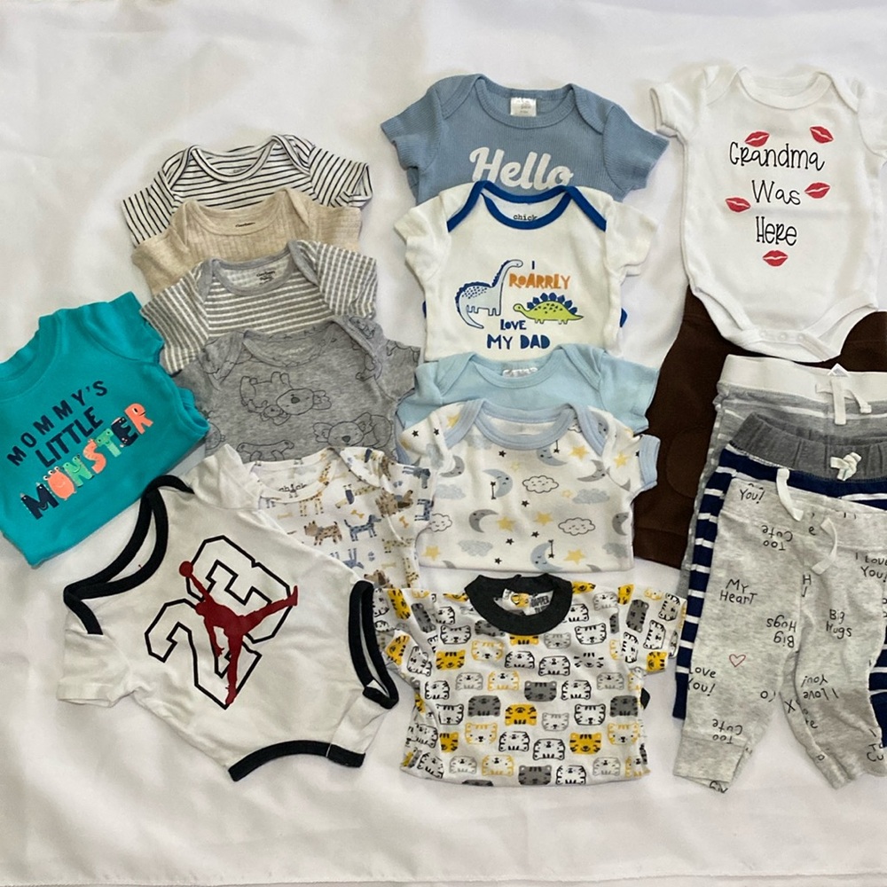 Baby Boy Bundle 0-3 Months